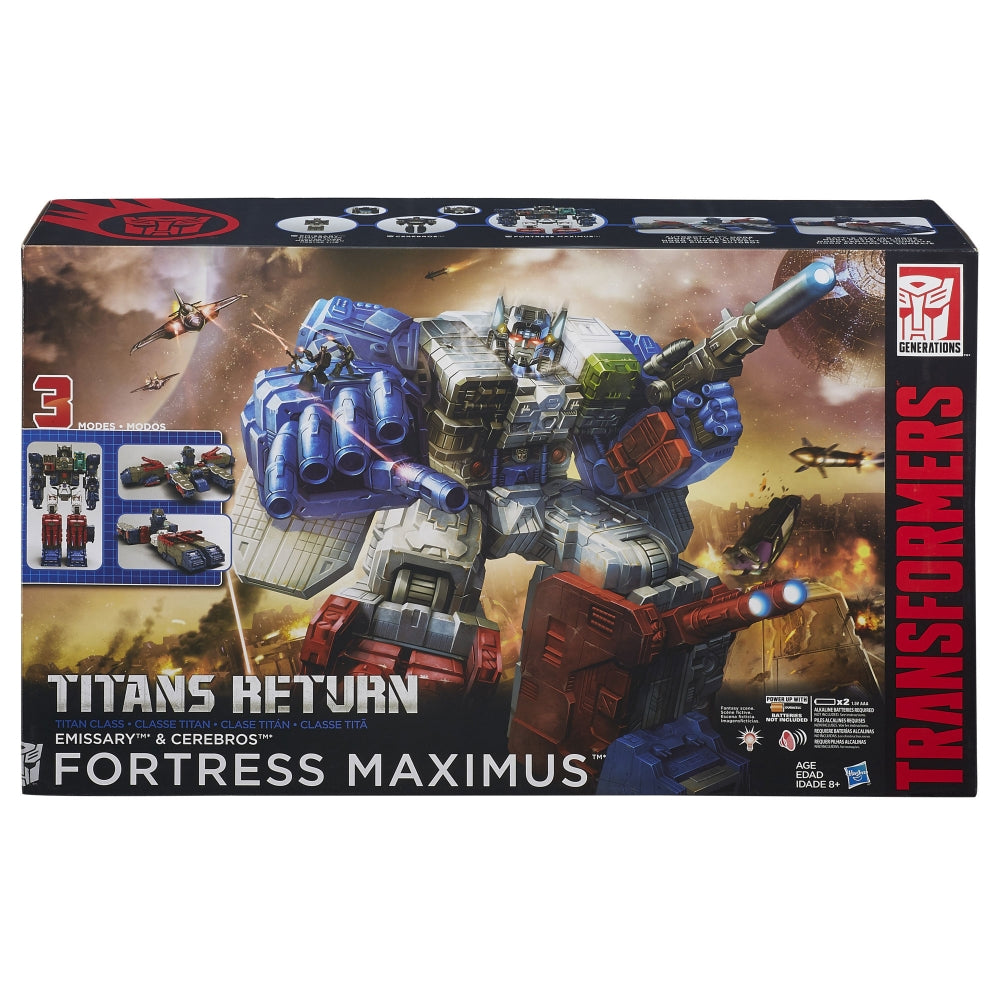 Transformers Generations Titans Return Titan Class Fortress Maximus
