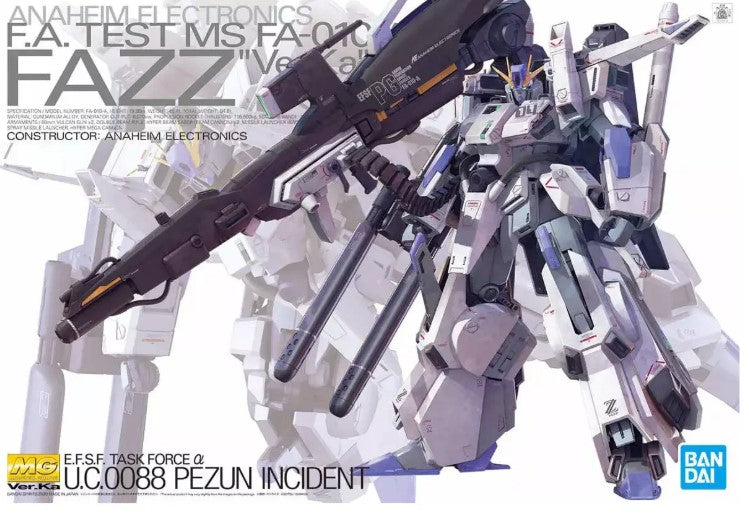 その他 MG 1/100 FAZZ Ver.Ka BANDAI Hobby MG 1/100 FAZZ Ver.Ka