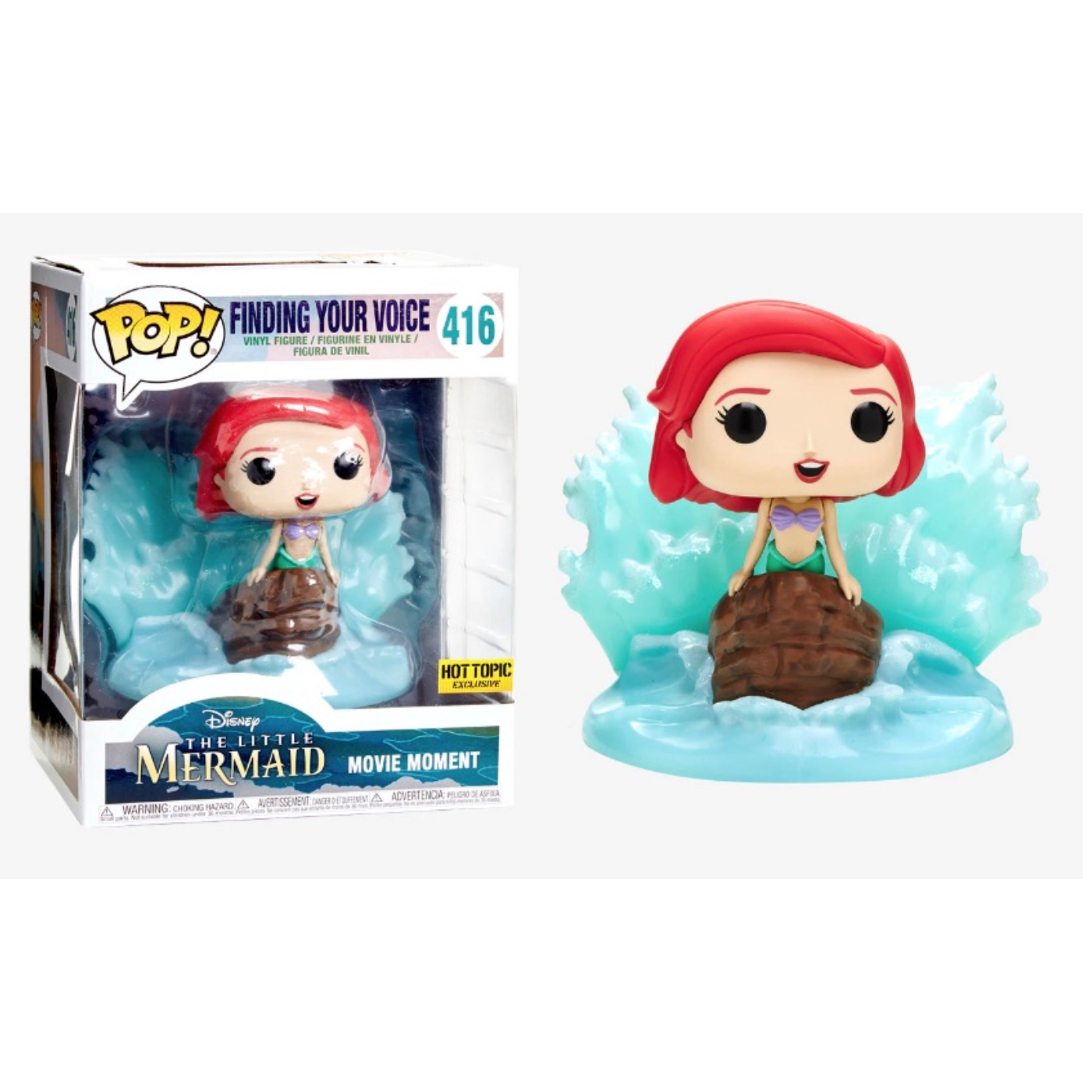 Funko Pop Disney Mermaid Finding Your Voice Hot Topic Exclusive