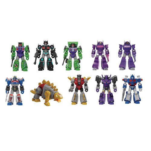 Transformers Galaxy Version 4 Fractured Space-Time Blokees Mini Model Kit Case of 9