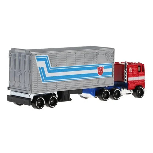 Transformers Hot Wheels Optimus Prime Truck 1:64 Scale Die-Cast Metal Vehicle