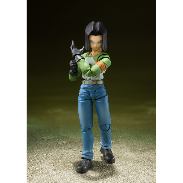 Dragon Ball Super S.H.Figuarts Android 17 Universe Survival Saga P-Bandai Exclusive