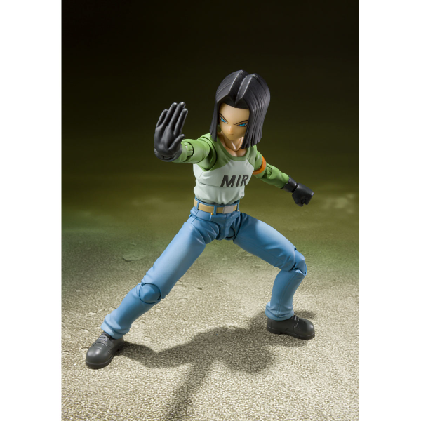 Dragon Ball Super S.H.Figuarts Android 17 Universe Survival Saga P-Bandai Exclusive