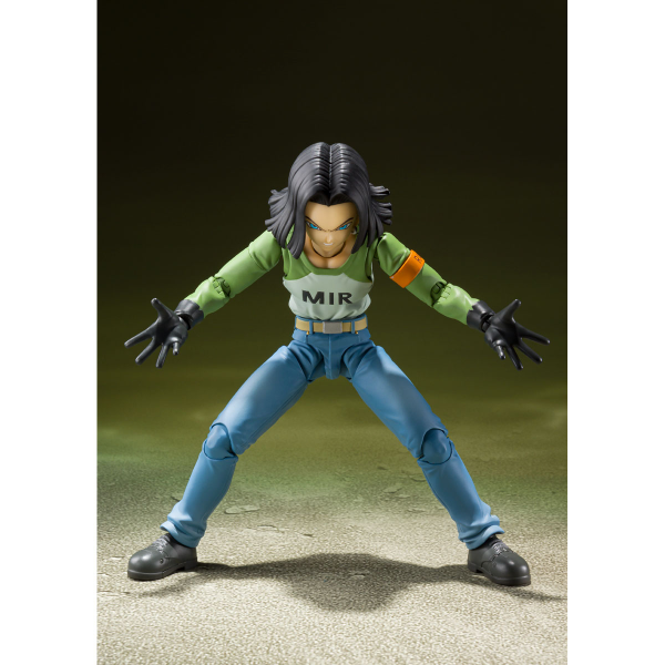 Dragon Ball Super S.H.Figuarts Android 17 Universe Survival Saga P-Bandai Exclusive