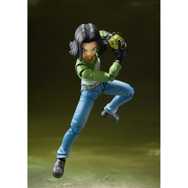 Dragon Ball Super S.H.Figuarts Android 17 Universe Survival Saga P-Bandai Exclusive