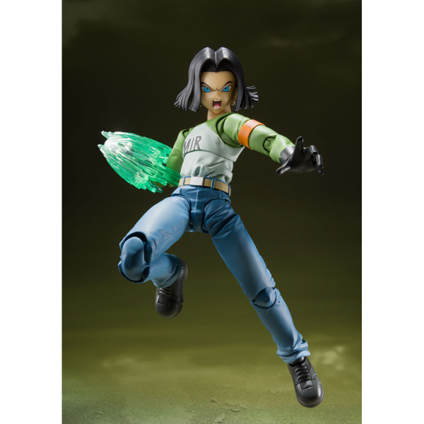 Dragon Ball Super S.H.Figuarts Android 17 Universe Survival Saga P-Bandai Exclusive