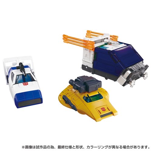 Transformers Dramatic Capture Series DCS-4 Cybertron Chase Jazz, Wheeljack, Bumblebee Set