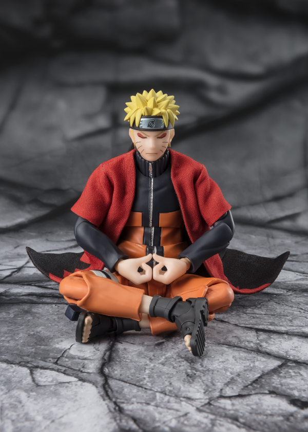 Naruto S.H.Figuarts NARUTO UZUMAKI Sage Mode Savior of Konoha Premium Bandai Exclusieve