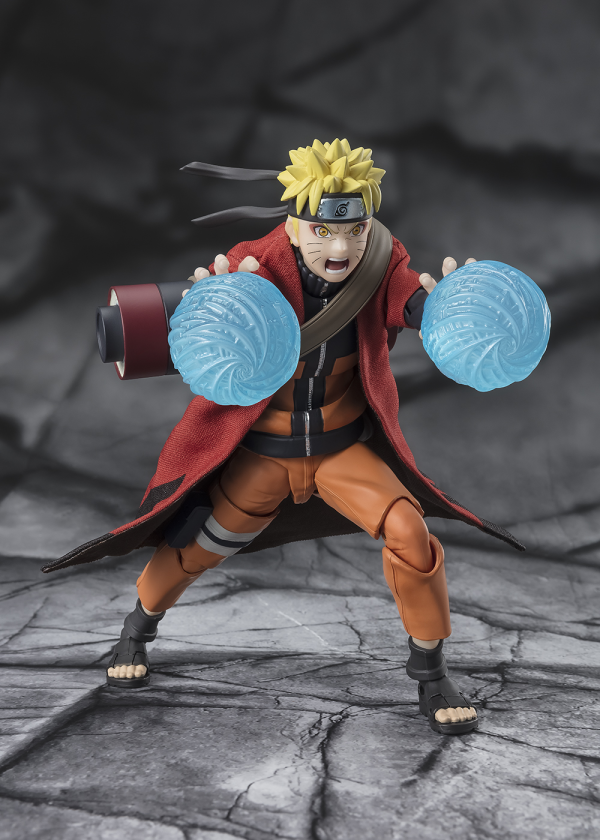 Naruto S.H.Figuarts NARUTO UZUMAKI Sage Mode Savior of Konoha Premium Bandai Exclusieve