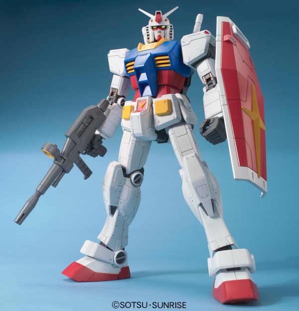 Gundam BANDAI Hobby Mega Size Model - 1/48 Scale RX-78-2 Gundam