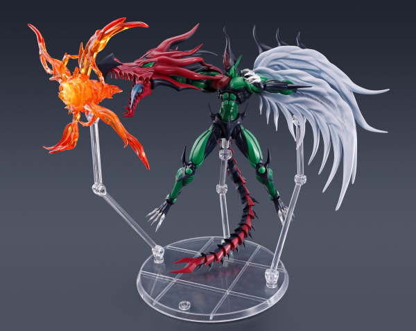 Yu-Gi-Oh! GX S.H.MonsterArts ELEMENTAL HERO FLAME WINGMAN TAMASHII NATIONS