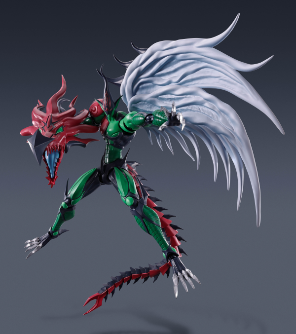 Yu-Gi-Oh! GX S.H.MonsterArts ELEMENTAL HERO FLAME WINGMAN TAMASHII NATIONS