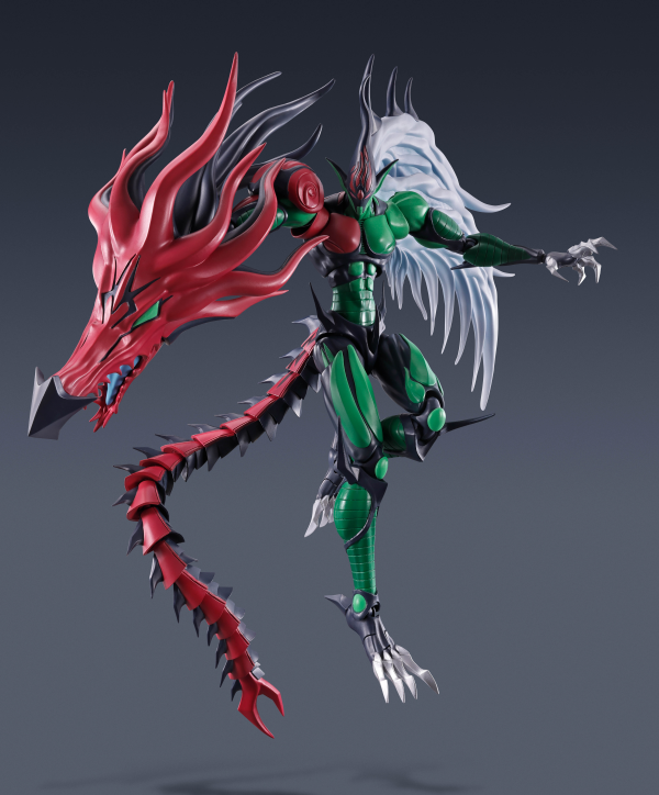 Yu-Gi-Oh! GX S.H.MonsterArts ELEMENTAL HERO FLAME WINGMAN TAMASHII NATIONS