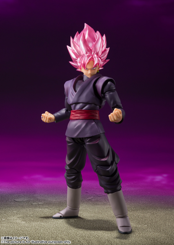 Dragon Ball S.H.Figuarts GOKU BLACK SUPER SAIYAN ROSE TAMASHII NATIONS Reissue