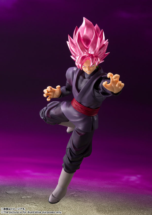 Dragon Ball S.H.Figuarts GOKU BLACK SUPER SAIYAN ROSE TAMASHII NATIONS Reissue