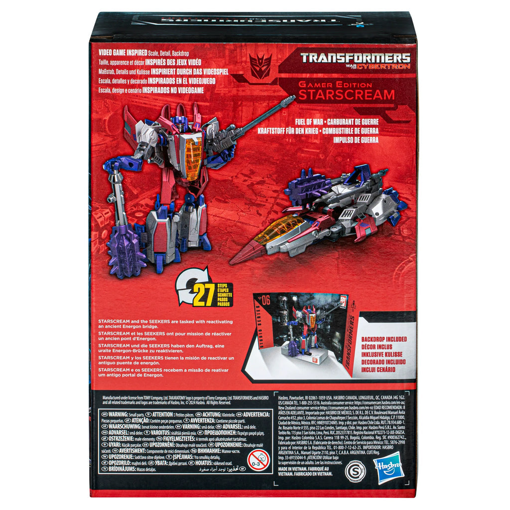 Transformers Studio Series Deluxe Transformers: War for Cybertron 06 Starscream