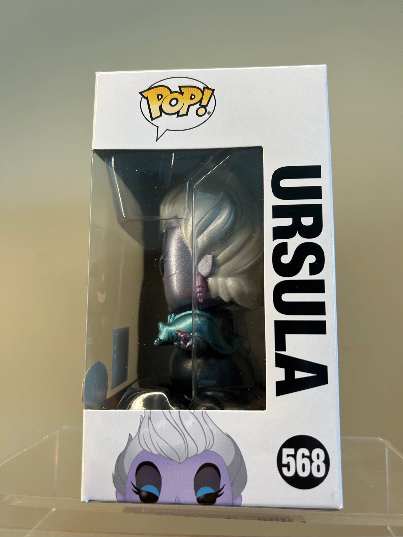 Funko Pop Disney Mermaid Ursula w Eels Metallic D23 Exclusive