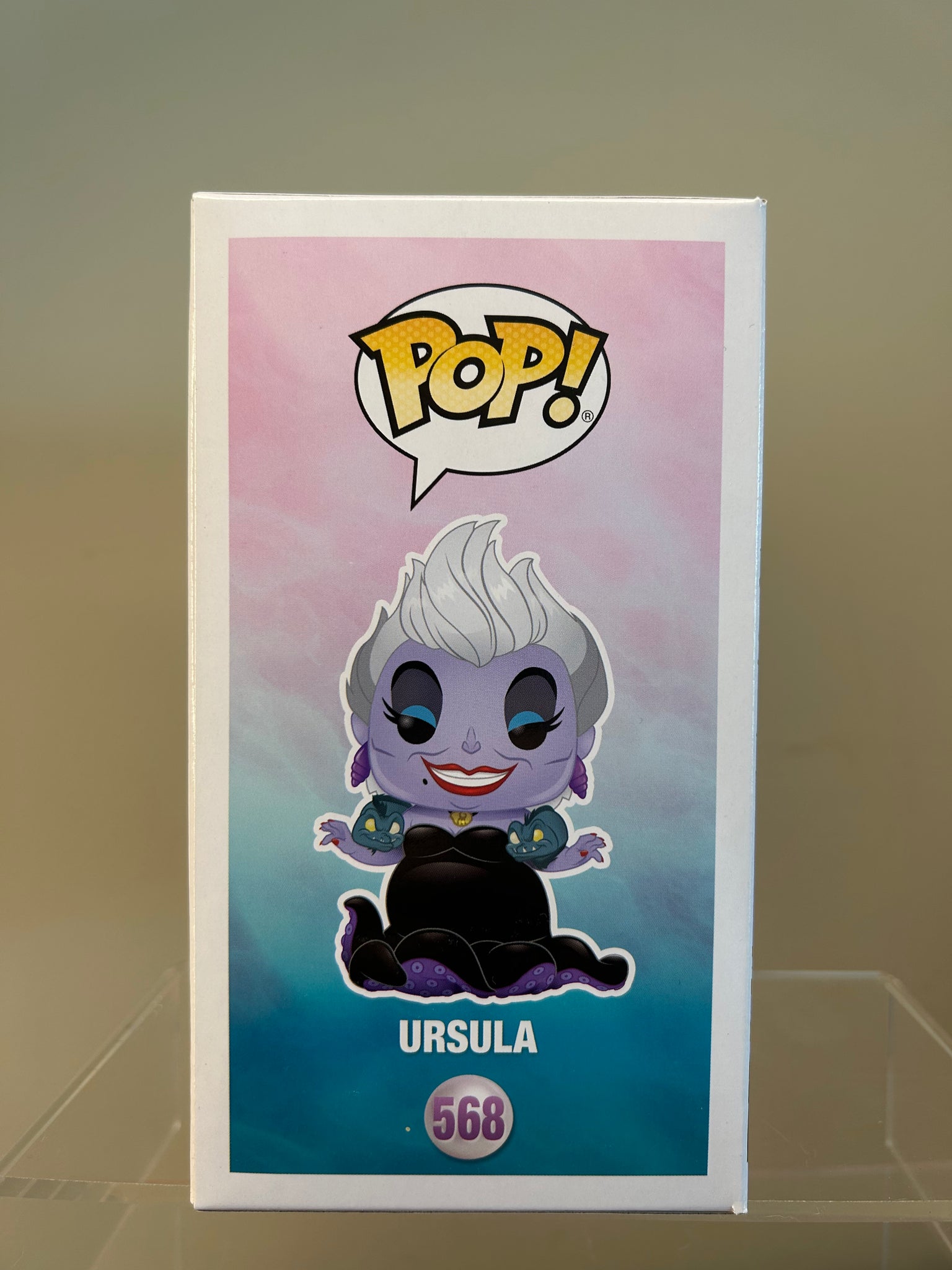 Funko Pop Disney Mermaid Ursula w Eels Metallic D23 Exclusive