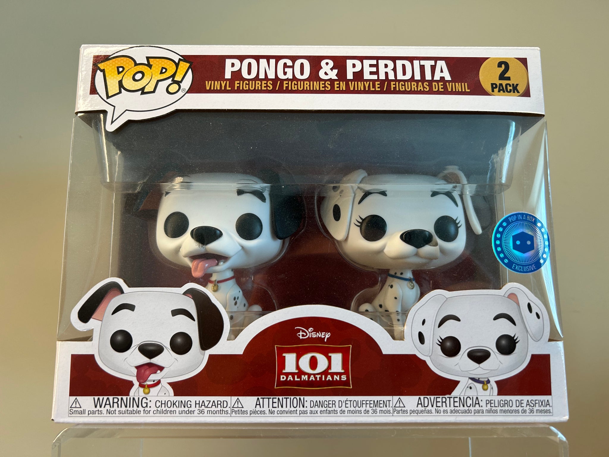 Funko Pop Disney Pongo & Perdita PIAB Exclusive
