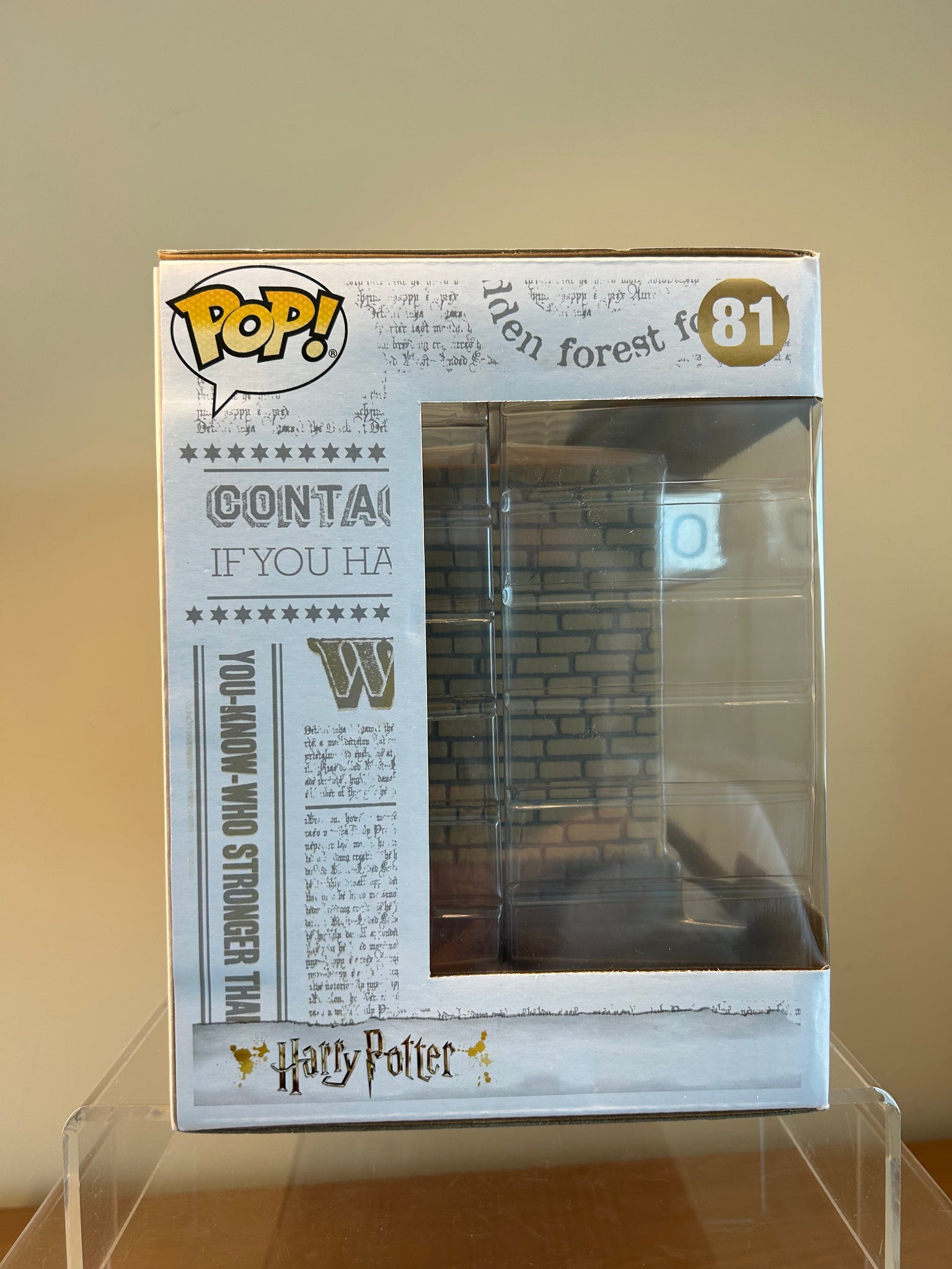 Funko Pop Movie Moments Harry Potter Entering Platform 9 3/4 Box Lunch Exclusive