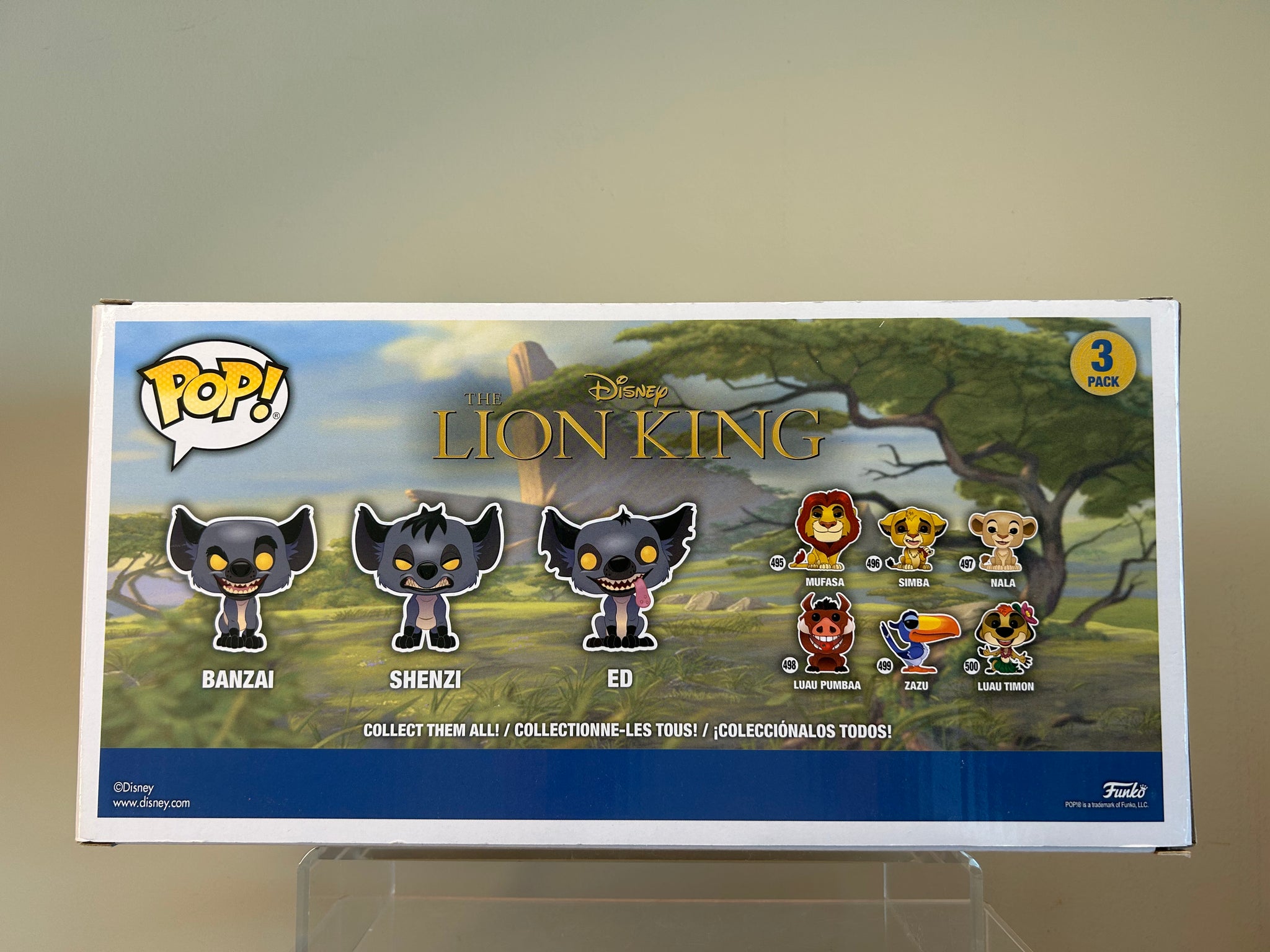 Funko Pop Disney Banzai Shenzi Ed Spring Convention Exclusive