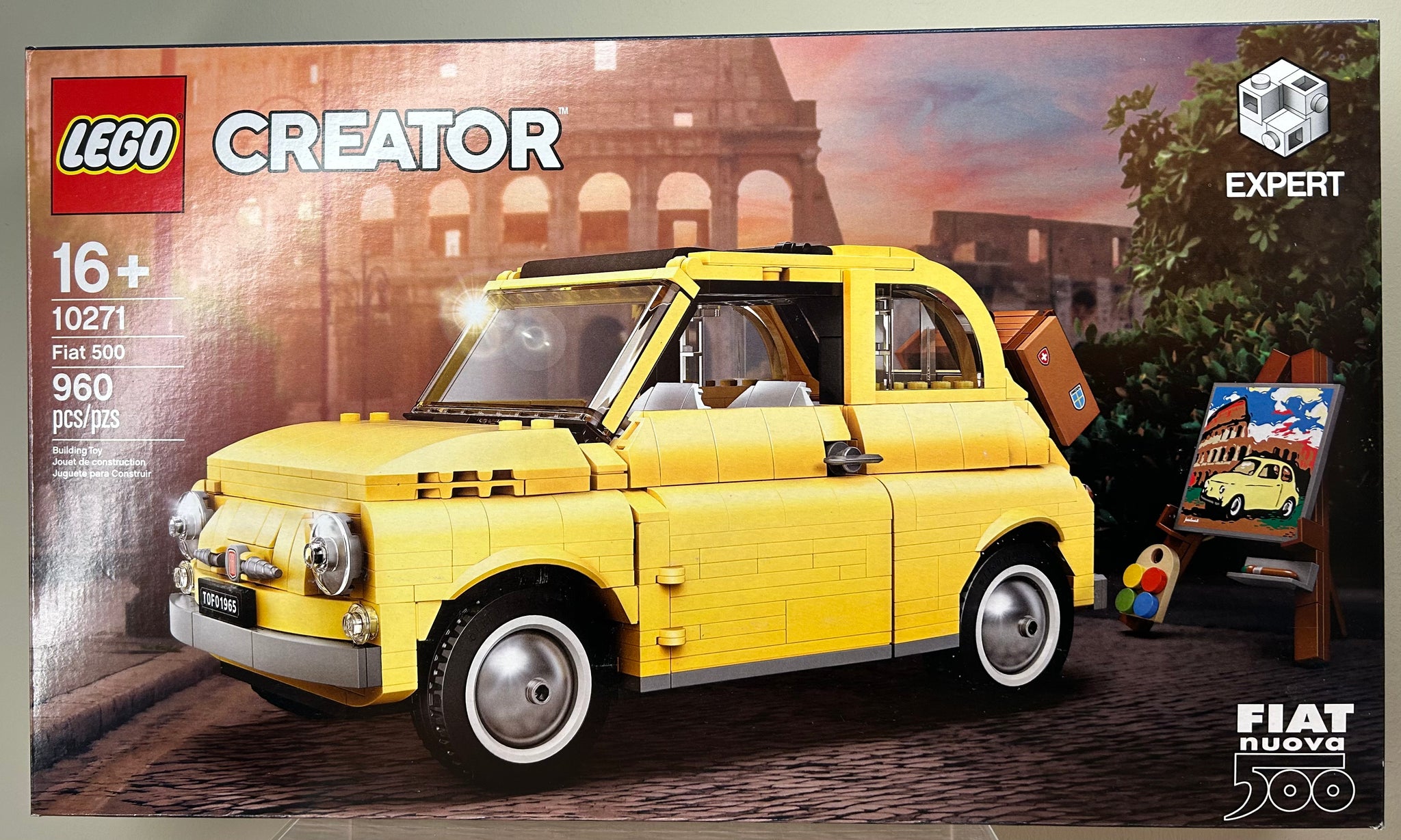Lego Creator Expert 10271 Fiat 500 Retired Product