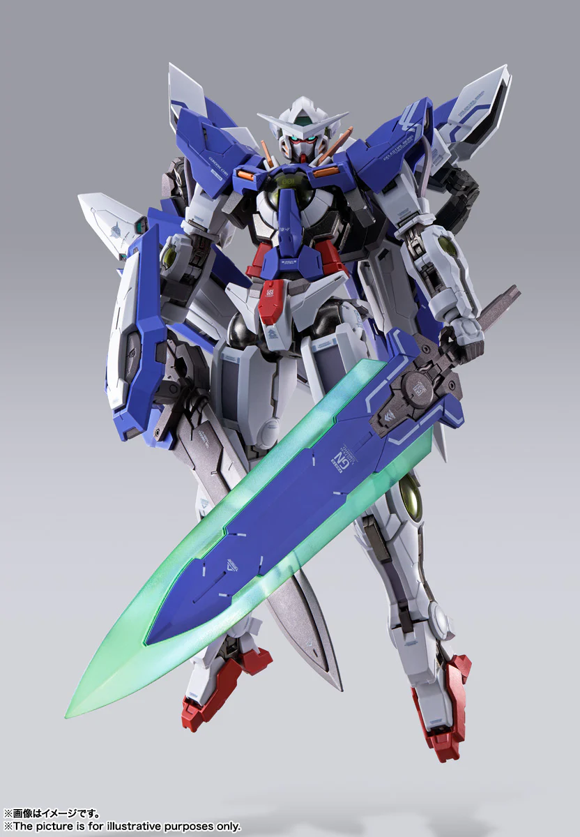 BANDAI Tamashii Nations Gundam Metal Build Devise Exia Mobile Suit Gun