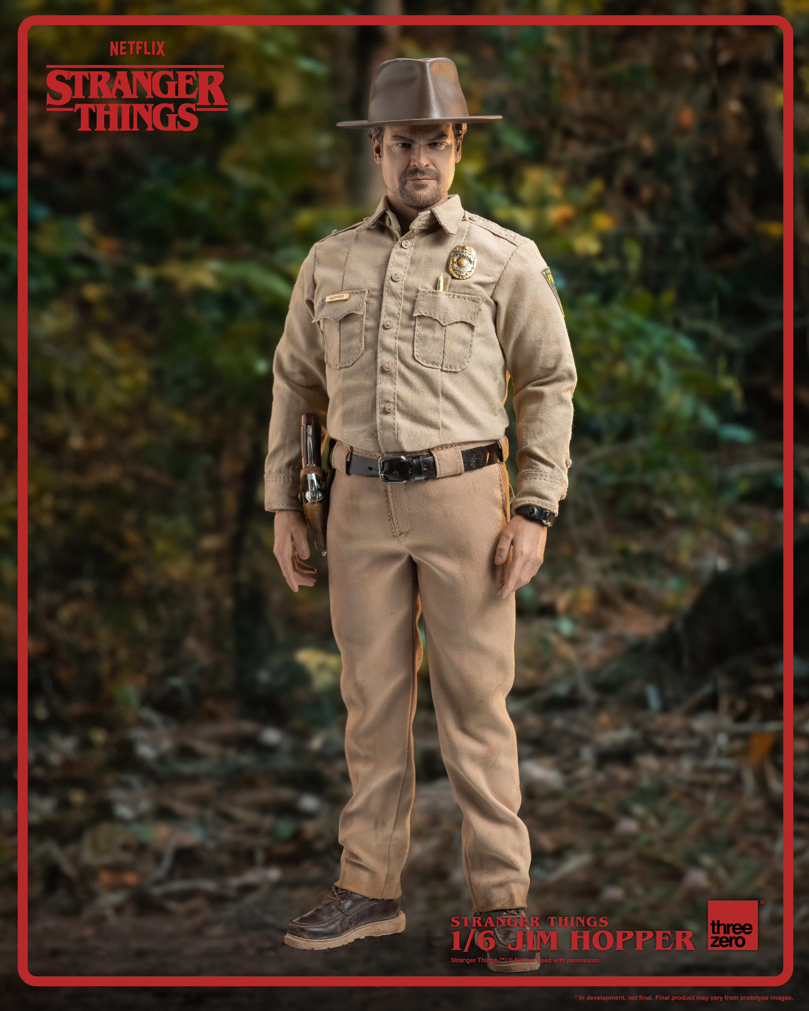 PRE-ORDER] Three Zero Stranger Things - 1/6 Jim Hopper (Season 1)