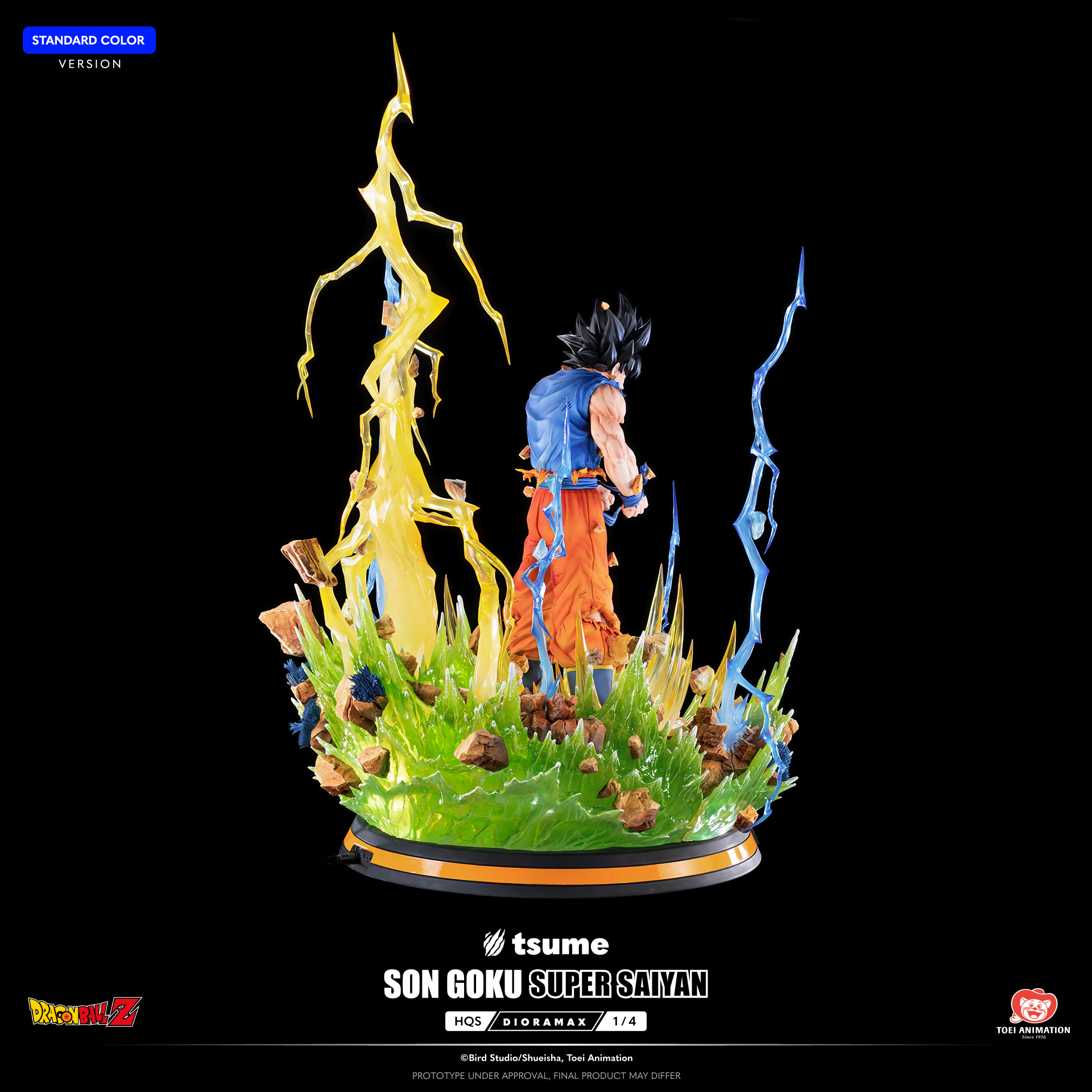 Statue Résine Dragon Ball – PBR Studio – Goku Et Yamsha (Yamcha) – Occasion