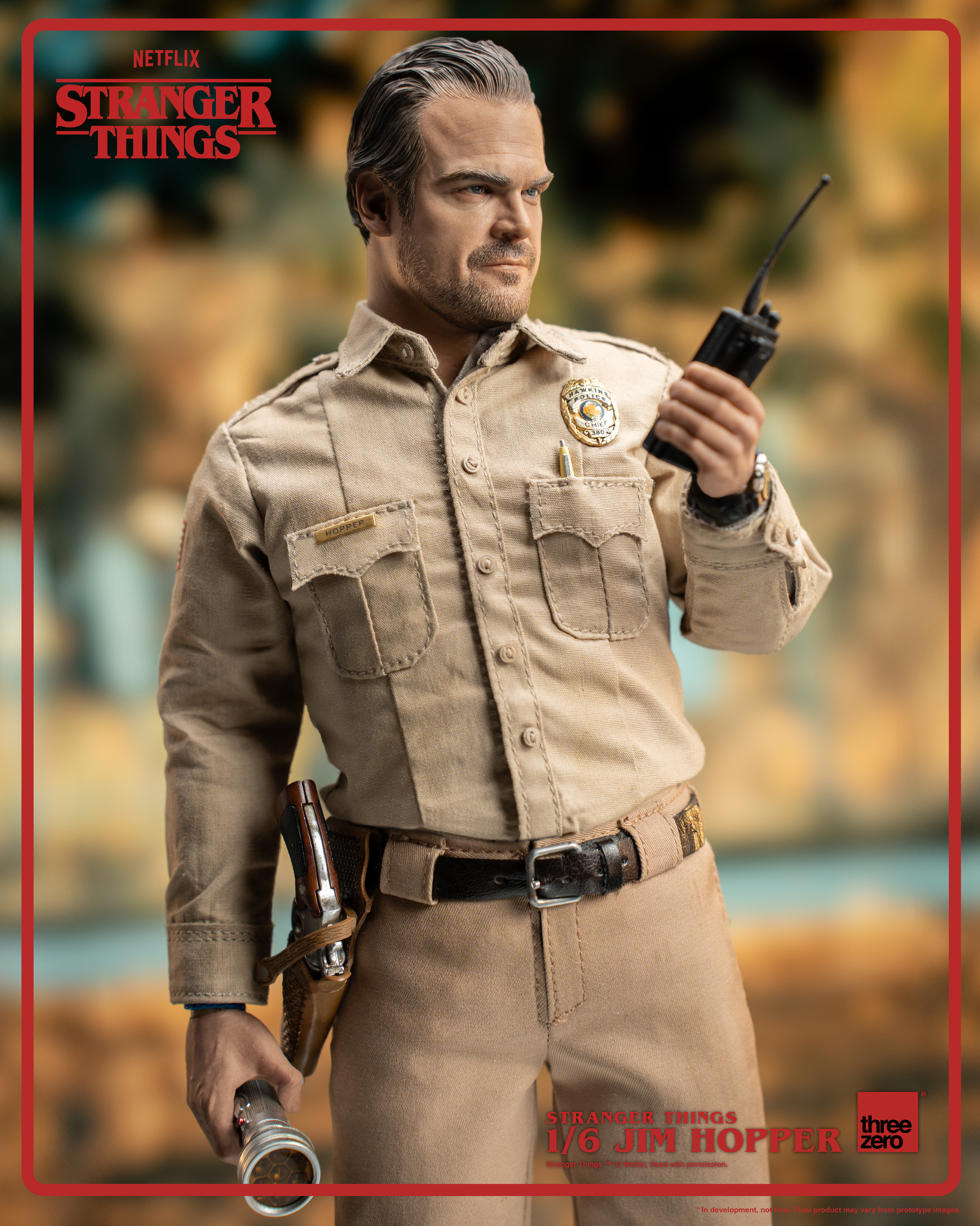 PRE-ORDER] Three Zero Stranger Things - 1/6 Jim Hopper (Season 1)