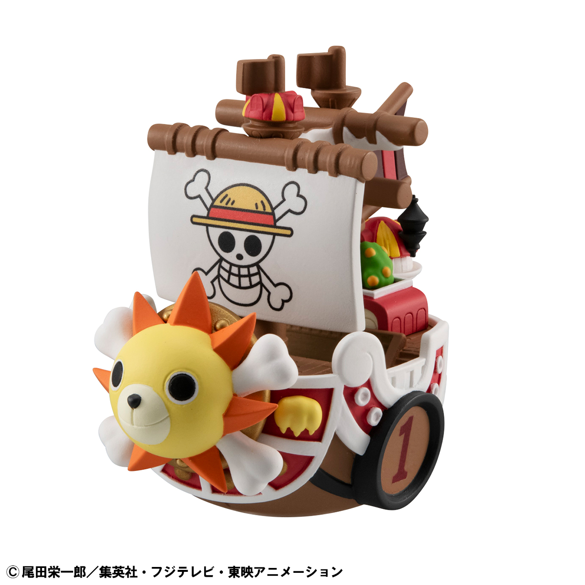 Yuracolle series ONE PIECE GRAND LINE Ship collection (6pc per box)