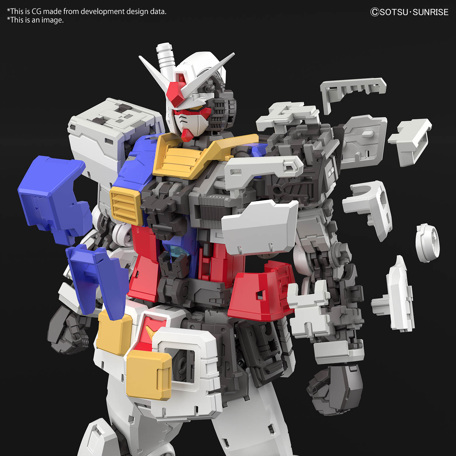 BANDAI Hobby RG 1/144 RX-78-2 GUNDAM Ver.2.0