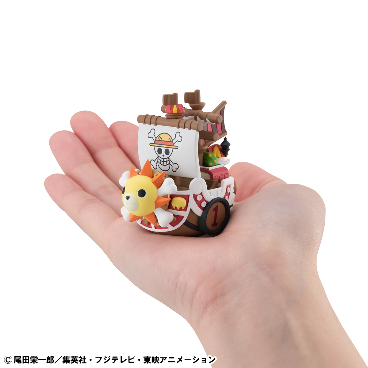 Yuracolle series ONE PIECE GRAND LINE Ship collection (6pc per box)