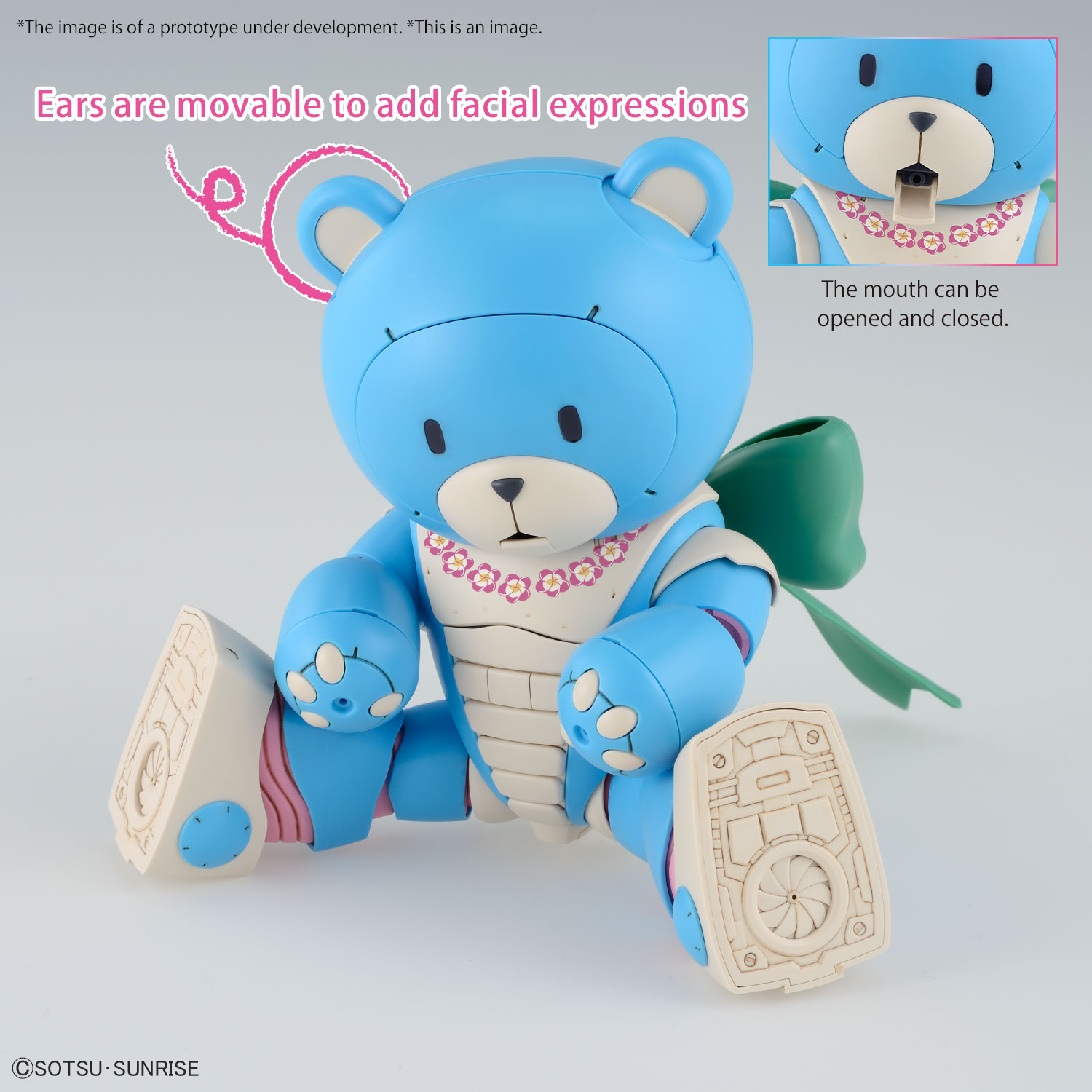 BANDAI HOBBY HG 1/144 BEARGGUY OHANA & ALOHARO SET