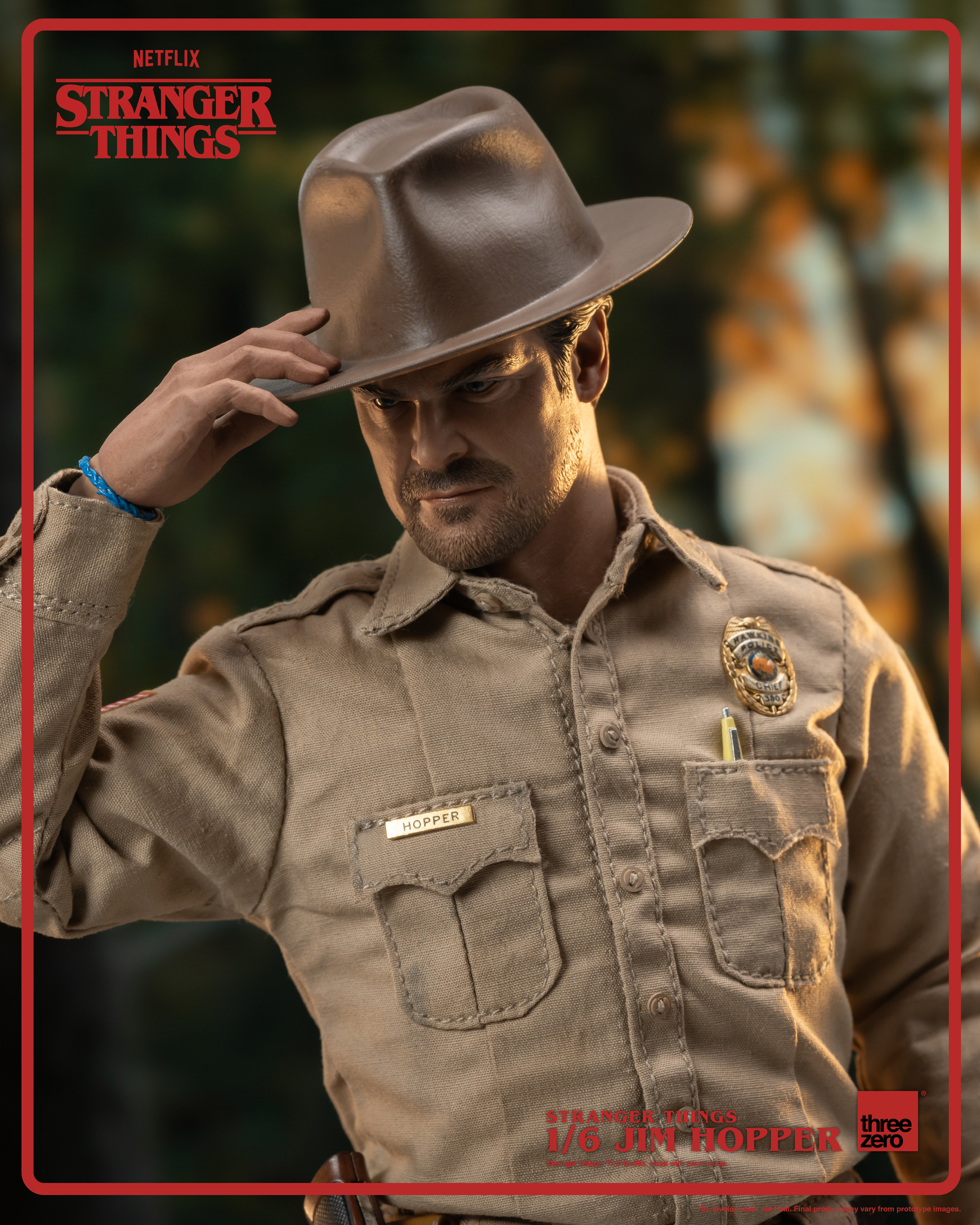 PRE-ORDER] Three Zero Stranger Things - 1/6 Jim Hopper (Season 1)