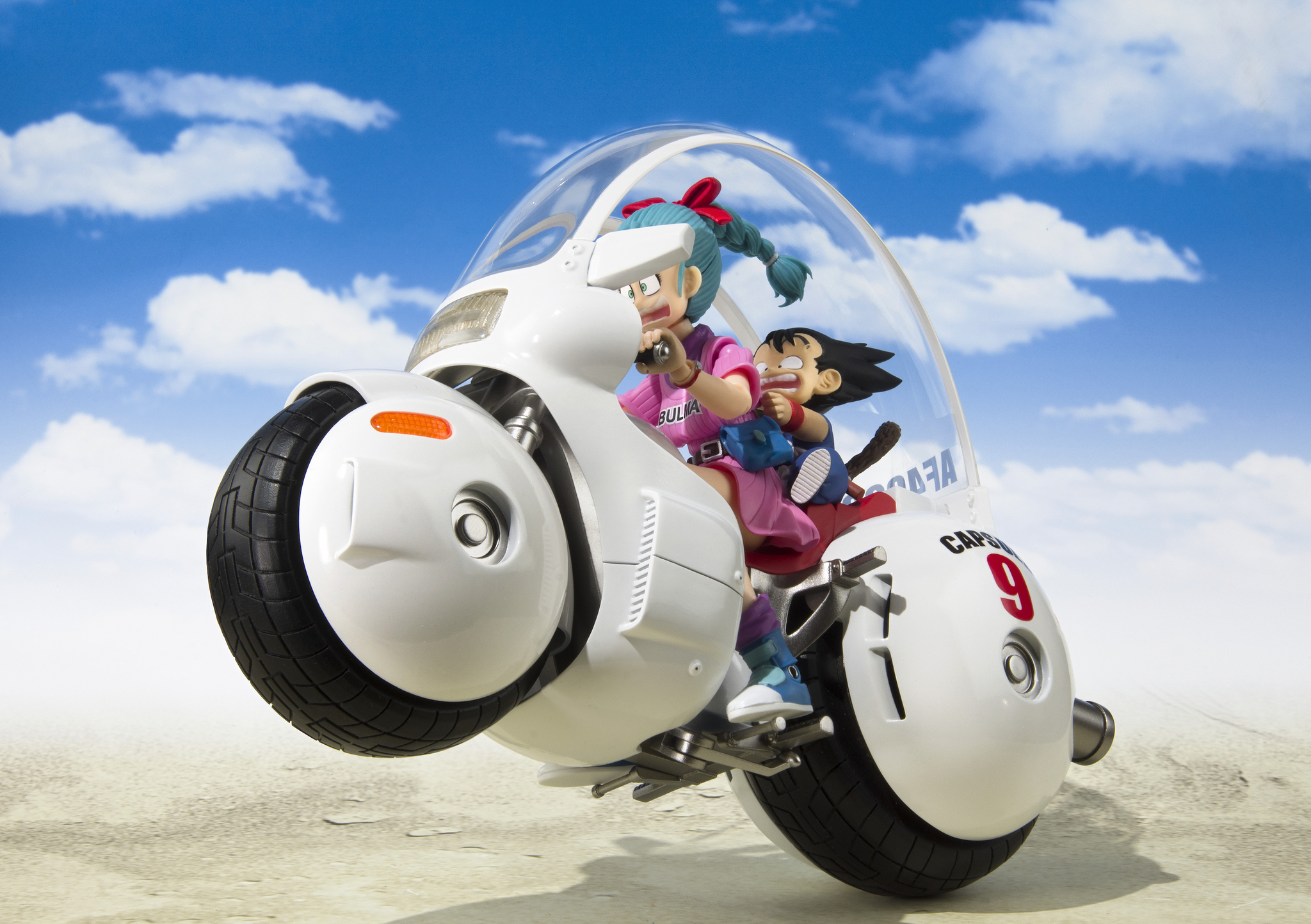 Dragon Ball BULMA‘S MOTORCYCLE -HOIPOI CAPSULE No.9 BANDAI Tamashii