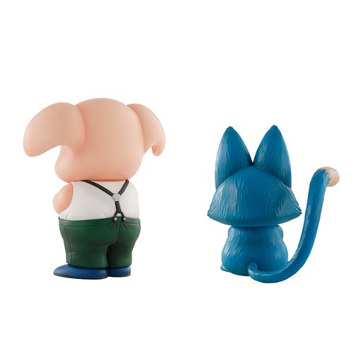 Dragon Ball Oolong and Pu'Ar Son Goku Training Section Ichibansho Masterlise Statue