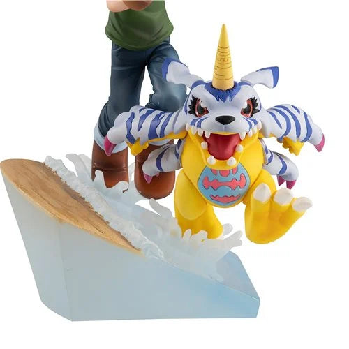 Digimon Adventure Yamato Ishida and Gabumon 2022 Version G.E.M. Series Statue