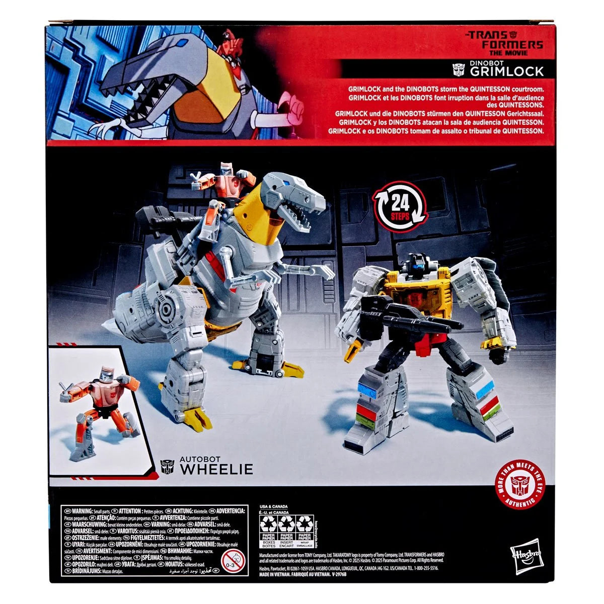 Transformers Studio Series The Transformers: The Movie Leader Class Dinobot Grimlock