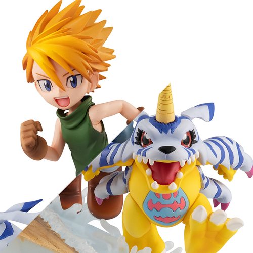 Digimon Adventure Yamato Ishida and Gabumon 2022 Version G.E.M. Series Statue