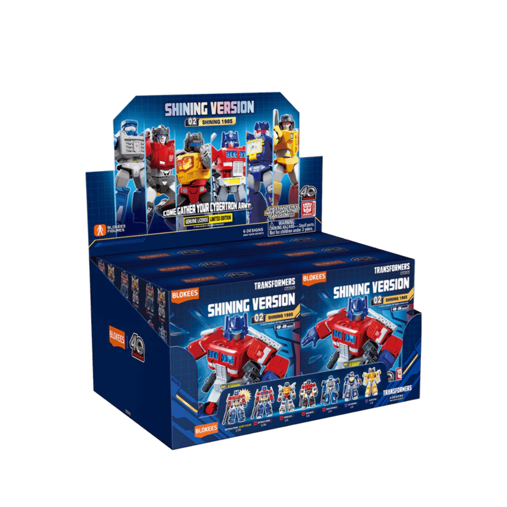 Transformers Shining Version 2 Blokees Mini Model Kit Case of 6