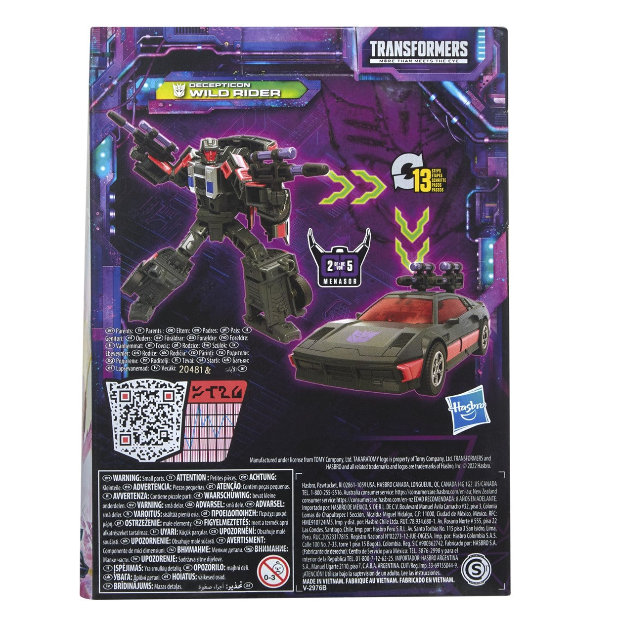 Transformers Generations Legacy G1 Stunticons Deluxe Wild Rider