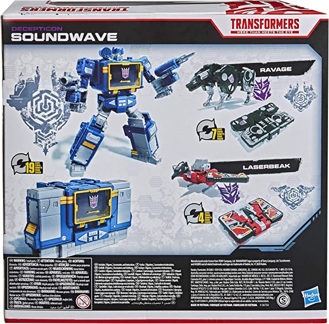 Transformers Generations War for Cybertron Netflix Soundwave